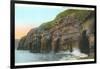 Seven Caves, La Jolla, California-null-Framed Art Print