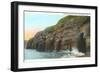 Seven Caves, La Jolla, California-null-Framed Art Print