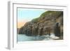 Seven Caves, La Jolla, California-null-Framed Art Print