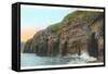 Seven Caves, La Jolla, California-null-Framed Stretched Canvas