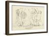 Seven Chiefs Against Thebes-John Flaxman-Framed Giclee Print