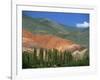 Seven Colours Mountain at Purmamaca Near Tilcara in Argentina, South America-Murray Louise-Framed Photographic Print