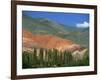 Seven Colours Mountain at Purmamaca Near Tilcara in Argentina, South America-Murray Louise-Framed Photographic Print