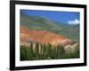 Seven Colours Mountain at Purmamaca Near Tilcara in Argentina, South America-Murray Louise-Framed Photographic Print