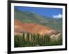 Seven Colours Mountain at Purmamaca Near Tilcara in Argentina, South America-Murray Louise-Framed Photographic Print