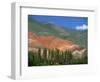 Seven Colours Mountain at Purmamaca Near Tilcara in Argentina, South America-Murray Louise-Framed Photographic Print