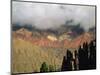 Seven Colours Mountain Near Purmamarca, Jujuy, Argentina, South America-Murray Louise-Mounted Photographic Print