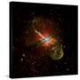 Seven Day Chandra Exposure, Centaurus A Reveals Effects of Supermassive Black Hole at its Center-null-Stretched Canvas