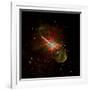Seven Day Chandra Exposure, Centaurus A Reveals Effects of Supermassive Black Hole at its Center-null-Framed Photographic Print