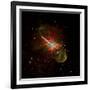 Seven Day Chandra Exposure, Centaurus A Reveals Effects of Supermassive Black Hole at its Center-null-Framed Photographic Print