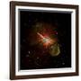 Seven Day Chandra Exposure, Centaurus A Reveals Effects of Supermassive Black Hole at its Center-null-Framed Photographic Print