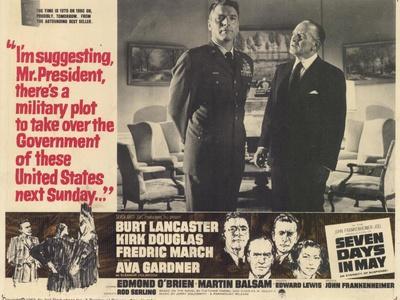 Seven Days in May (1964) Posters & Wall Art Prints | AllPosters.com