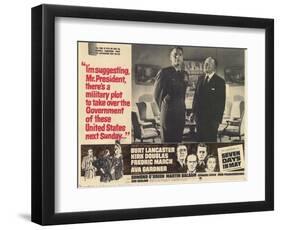Seven Days in May, 1964-null-Framed Premium Giclee Print