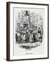 Seven Dials, Slums, 1836-George Cruikshank-Framed Photographic Print