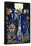 Seven dog-days we let pass, naming Queens in Glenmacnass'-Harry Clarke-Framed Stretched Canvas