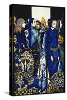 Seven dog-days we let pass, naming Queens in Glenmacnass'-Harry Clarke-Stretched Canvas