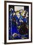 Seven dog-days we let pass, naming Queens in Glenmacnass'-Harry Clarke-Framed Giclee Print