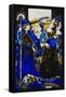 Seven dog-days we let pass, naming Queens in Glenmacnass'-Harry Clarke-Framed Stretched Canvas