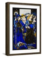 Seven dog-days we let pass, naming Queens in Glenmacnass'-Harry Clarke-Framed Giclee Print