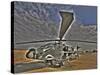 Seven Exposure HDR Image of a Stationary AH-64D Apache Helicopter-Stocktrek Images-Stretched Canvas