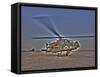 Seven Exposure HDR Image of an AH-64D Apache Helicopter-Stocktrek Images-Framed Stretched Canvas
