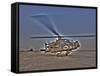 Seven Exposure HDR Image of an AH-64D Apache Helicopter-Stocktrek Images-Framed Stretched Canvas