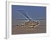 Seven Exposure HDR Image of an AH-64D Apache Helicopter-Stocktrek Images-Framed Photographic Print