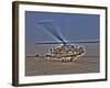 Seven Exposure HDR Image of an AH-64D Apache Helicopter-Stocktrek Images-Framed Photographic Print