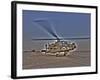 Seven Exposure HDR Image of an AH-64D Apache Helicopter-Stocktrek Images-Framed Photographic Print