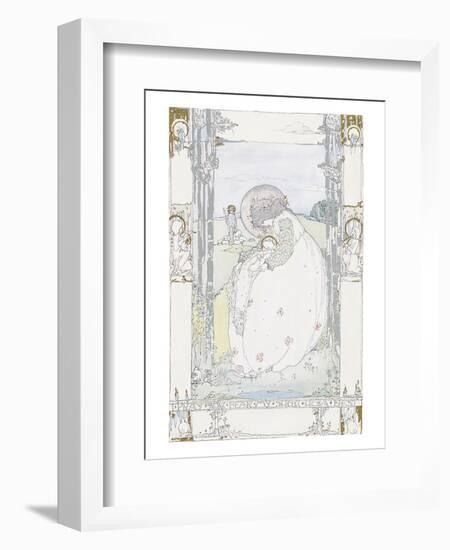 Seven Happy Days-Jessie M^ King-Framed Art Print