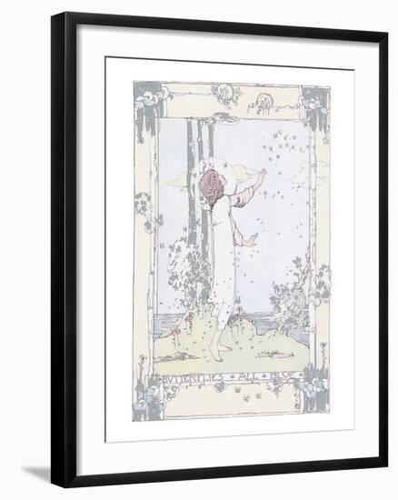 Seven Happy Days-Jessie M^ King-Framed Art Print