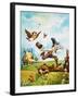 Seven Hills to Happiness-Antonio Lupatelli-Framed Giclee Print