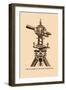 Seven-Inch Complete Transit-Theodolite-null-Framed Art Print