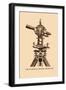 Seven-Inch Complete Transit-Theodolite-null-Framed Art Print