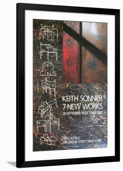 Seven Inner works at Leo Castelli, 1985-Keith Sonnier-Framed Collectable Print
