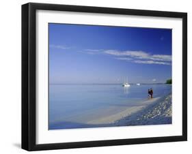 Seven Mile Beach, Grand Cayman, Cayman Islands, Caribbean, West Indies-Ruth Tomlinson-Framed Photographic Print