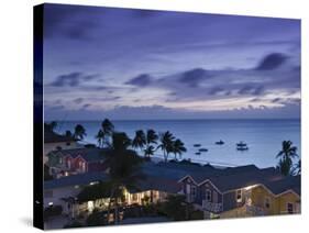 Seven Mile Beach, Grand Cayman, Cayman Islands, Caribbean-Walter Bibikow-Stretched Canvas