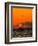 Seven Mile Beach, Grand Cayman. Sailboat on the Carribean at sunset.-Jolly Sienda-Framed Photographic Print