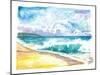 Seven Mile Beach Grand Cayman With Turquoise Waves-M. Bleichner-Mounted Art Print