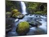 Seven Mile Falls, Eagle Creek, Oregon-Ethan Welty-Mounted Photographic Print
