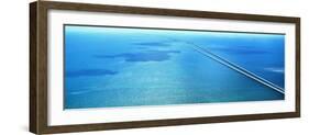 Seven Miles Bridge Florida Keys Fl USA-null-Framed Photographic Print