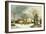 Seven Miles to Salem, 1863-George Henry Durrie-Framed Giclee Print