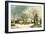 Seven Miles to Salem, 1863-George Henry Durrie-Framed Giclee Print