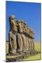 Seven Moai at Ahu Akivi, the First Restored Altar-Michael Nolan-Mounted Photographic Print