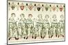 Seven Prince Electors Voting for Henry VII, Holy Roman Emperor, 1341-null-Mounted Giclee Print