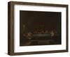 Seven Sacraments: Eucharist, Ca 1637-1640-Nicolas Poussin-Framed Giclee Print