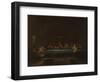 Seven Sacraments: Eucharist, Ca 1637-1640-Nicolas Poussin-Framed Giclee Print