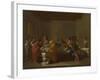 Seven Sacraments: Extreme Unction, Ca 1637-1640-Nicolas Poussin-Framed Giclee Print