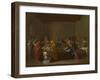 Seven Sacraments: Extreme Unction, Ca 1637-1640-Nicolas Poussin-Framed Giclee Print