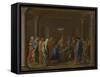 Seven Sacraments: Marriage, Ca 1637-1640-Nicolas Poussin-Framed Stretched Canvas